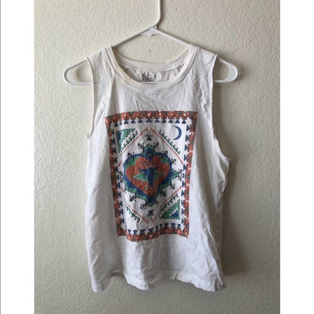 BillaBong print tank top
